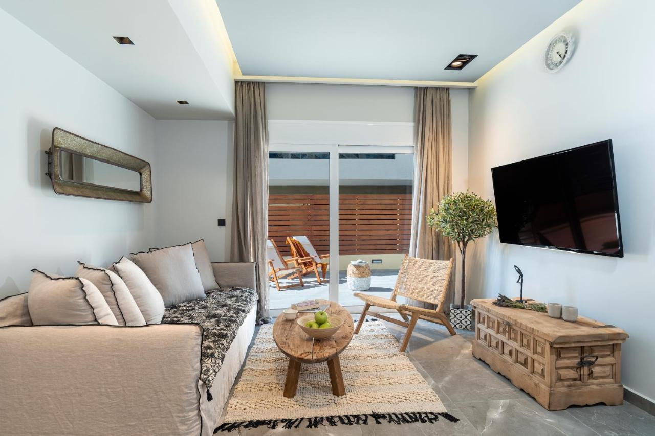Elia & Anthos Deluxe Suites Іксія Екстер'єр фото