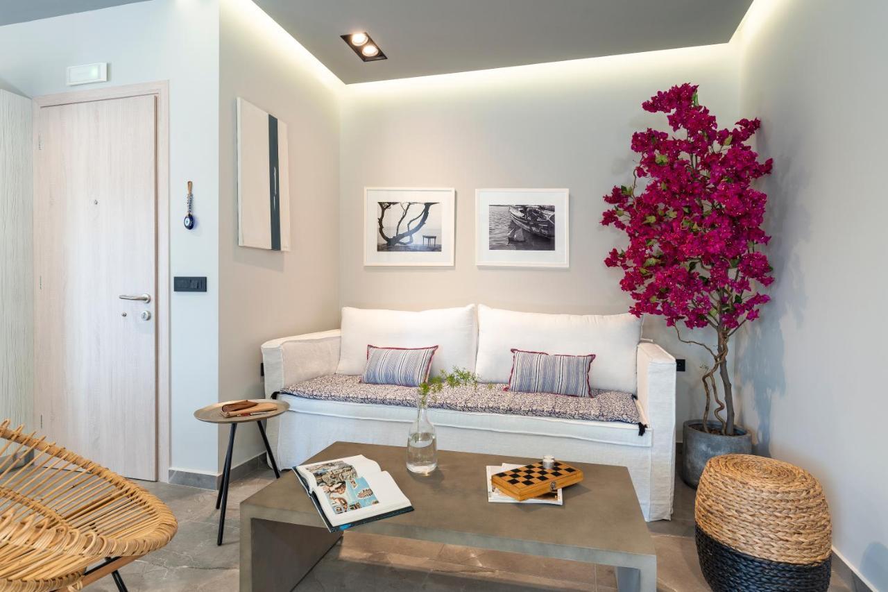 Elia & Anthos Deluxe Suites Іксія Екстер'єр фото