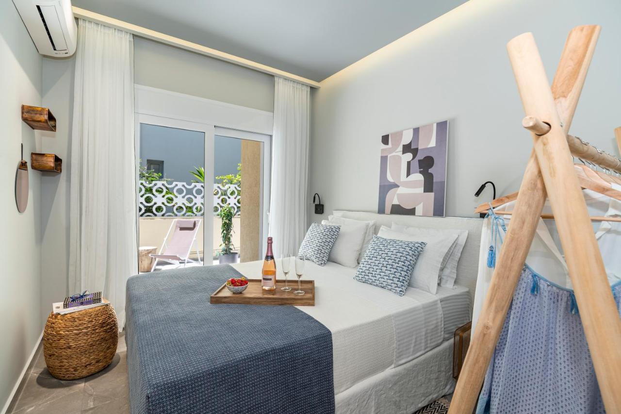 Elia & Anthos Deluxe Suites Іксія Екстер'єр фото