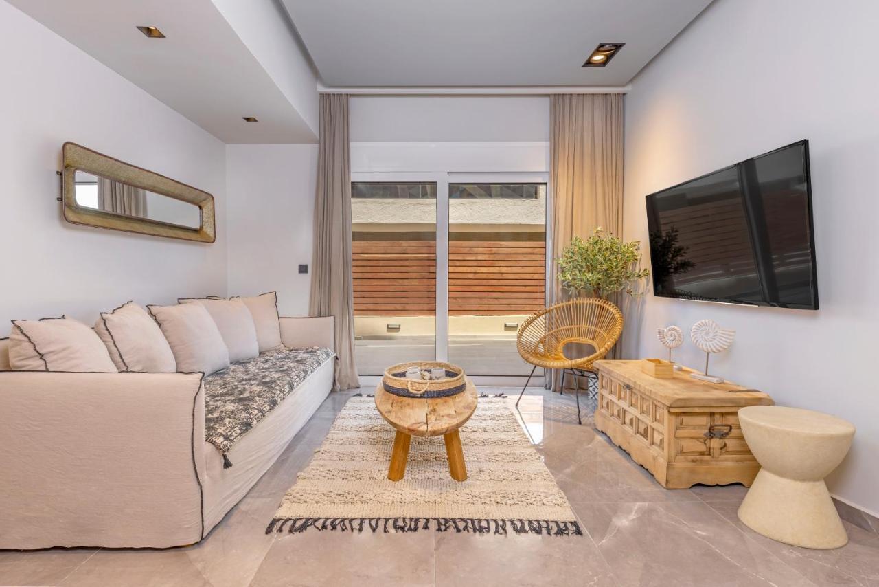 Elia & Anthos Deluxe Suites Іксія Екстер'єр фото