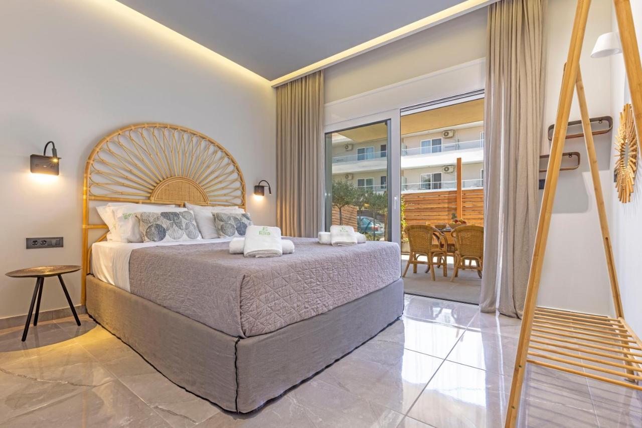 Elia & Anthos Deluxe Suites Іксія Екстер'єр фото