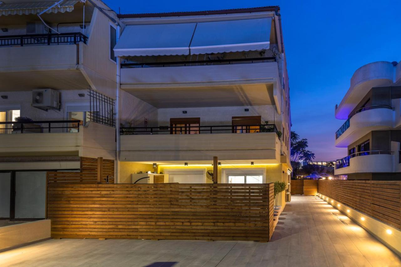 Elia & Anthos Deluxe Suites Іксія Екстер'єр фото